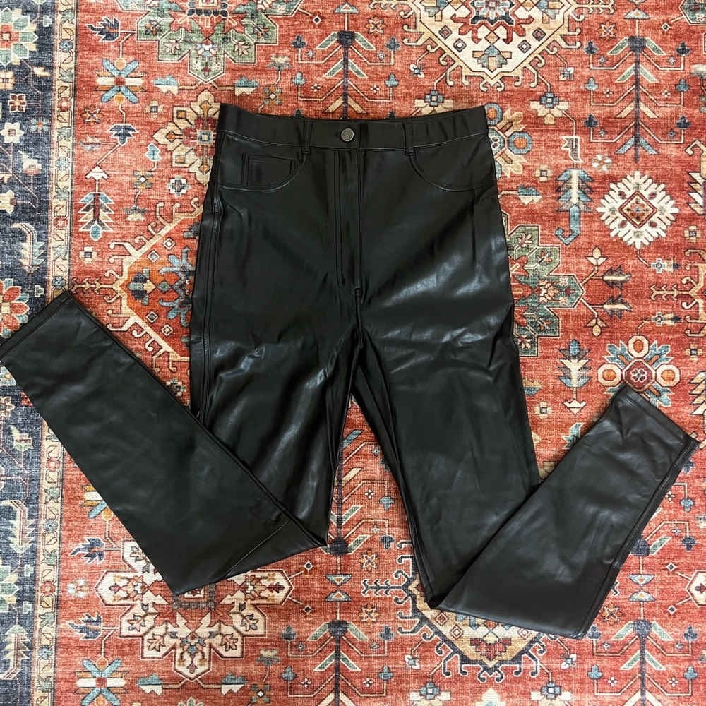 Aritzia leather pants
